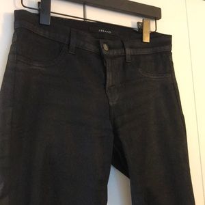 Waxed black J Brand Jeans
